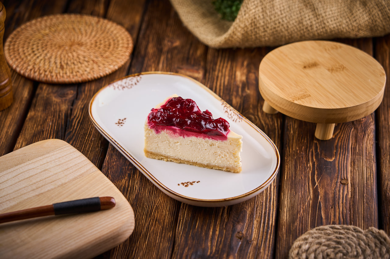 Чизкейк Нью-Йорк с вишней