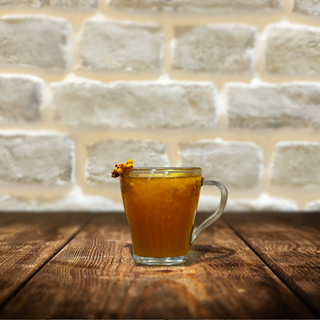 Чай с облепихой и имбирём 