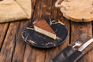 Чизкейк шоколадно-банановый