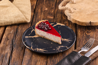 Чизкейк со смородиной