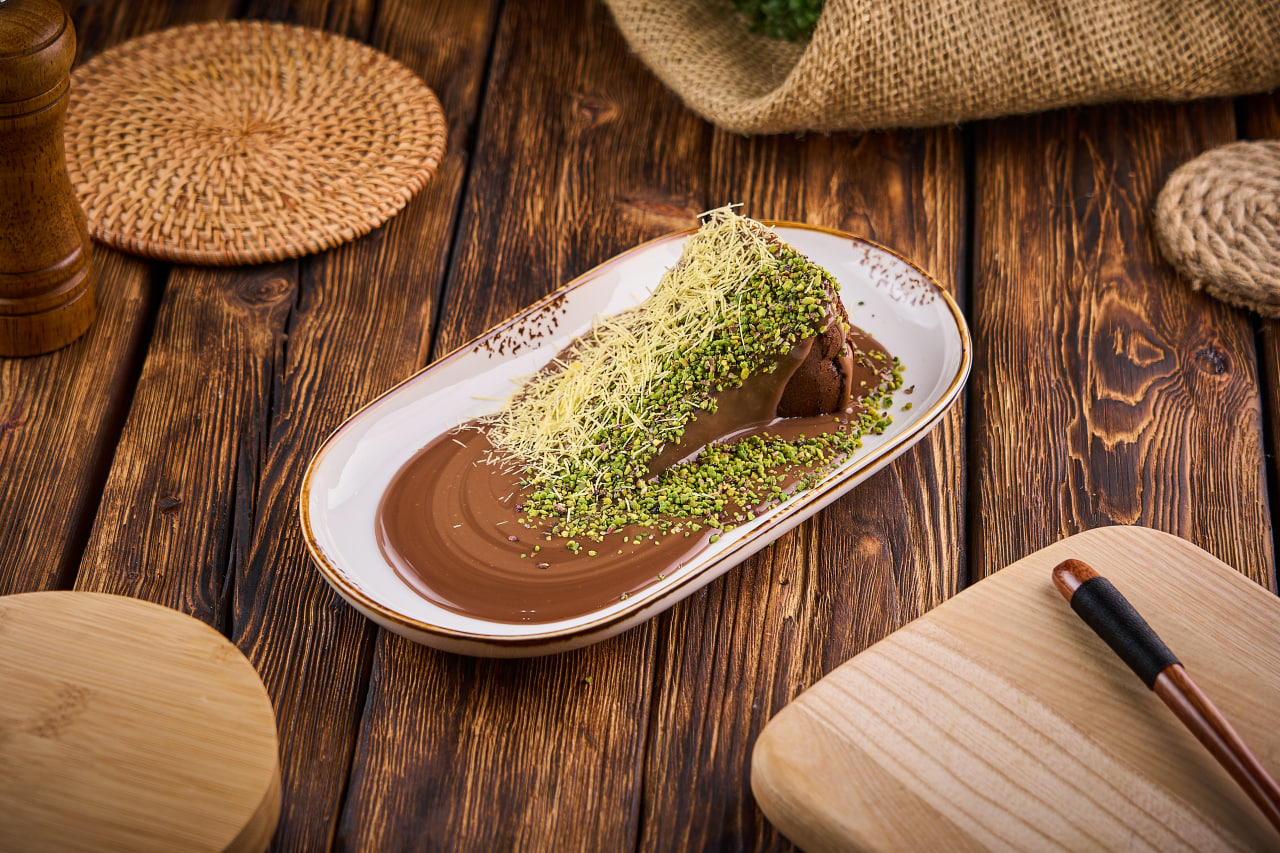 Чизкейк Сан-Себастьян Фисташковый