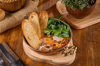 Шакшука с мясом 