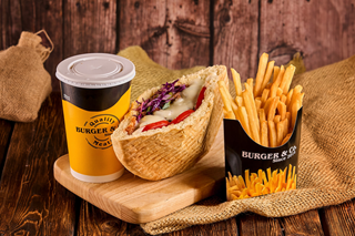 ПИТА БУРГЕР КОМБО